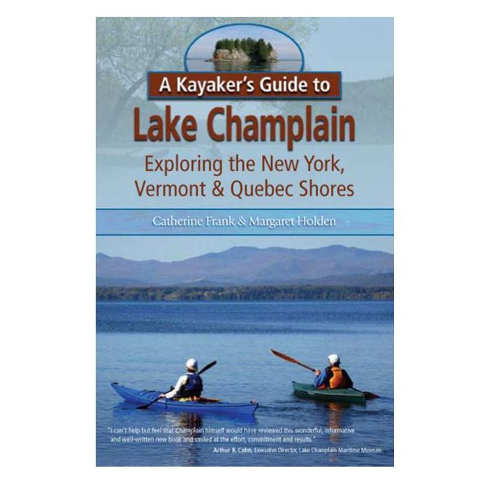Kayakers Guide Lake Champlain, made by Black Dome Press -