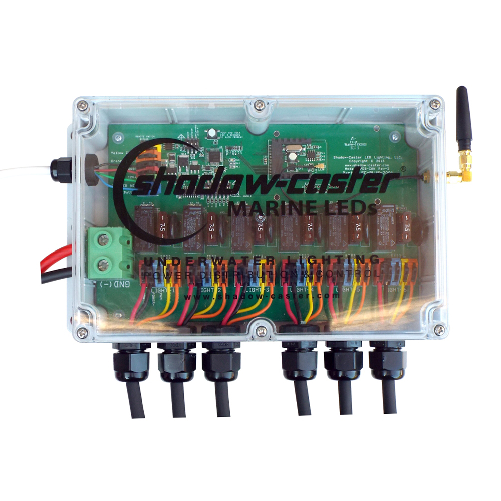 Shadow-Caster Power Distribution Plus Box - Shadow-Net Enabled, made by Shadow-Caster LED Lighting - SCM-PD-PLUS Shadow-Caster Power Distribution Plus Box - Shadow-Net Enabled, made by Shadow-Caster LED Lighting - SCM-PD-PLUS