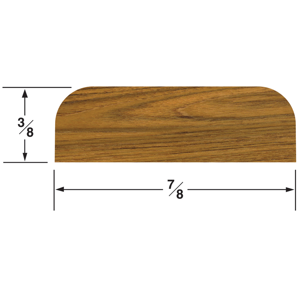 Whitecap Teak Batten - 7/8"W, made by Whitecap - 60860