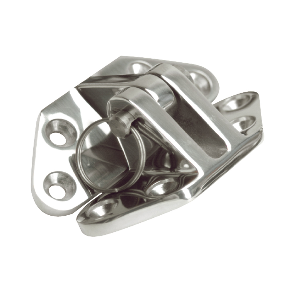 Whitecap Angled Base Hatch Hinge - 316 Stainless Steel - 3" x 2-1/2", made by Whitecap - 6211C