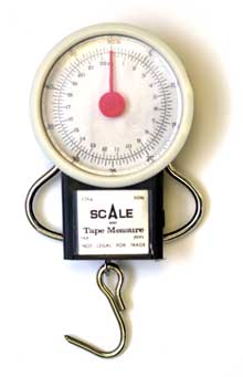 Eagle Claw Tool Dial Scale w/Tape Measure, made by Eagle Claw - Eagle Claw Tool Dial Scale w/Tape Measure, made by Eagle Claw -