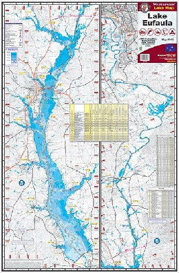 Kingfisher Lake Map WF George/Eufaula, made by Kingfisher - Kingfisher Lake Map WF George/Eufaula, made by Kingfisher -