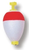 Betts Foam Float Unweighted Pear 1.25" 50ct Red, made by Betts Tackle - Betts Foam Float Unweighted Pear 1.25" 50ct Red, made by Betts Tackle -