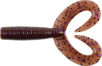 Berkley Havoc The Deuce 3" 10ct Cinnamon Purple Black Fleck, made by Berkley Tackle -