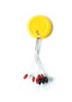 Eagle Claw Bobber Stops-Rubber 8-12LB, made by Eagle Claw - Eagle Claw Bobber Stops-Rubber 8-12LB, made by Eagle Claw -