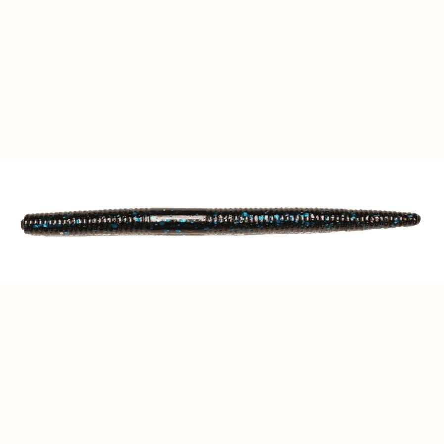 Big Bite Trick Stick 5" 10ct Black Blue Flake, made by Big Bite Baits - Big Bite Trick Stick 5" 10ct Black Blue Flake, made by Big Bite Baits -