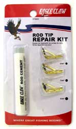 Eagle Claw Tool Rod Tip Kit Black, made by Eagle Claw - Eagle Claw Tool Rod Tip Kit Black, made by Eagle Claw -