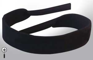 Flying Fisherman Retainer Strap Black, made by Flying Fisherman Glasses - Flying Fisherman Retainer Strap Black, made by Flying Fisherman Glasses -