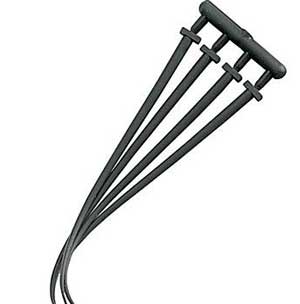 Bullet Weight Magnum Rubber T-Stops 18ct, made by Bullet Weight Sinkers - Bullet Weight Magnum Rubber T-Stops 18ct, made by Bullet Weight Sinkers -