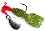 Blakemore Crappie Thunder 1/16 2ct Red/Chartreuse, made by Blakemore -