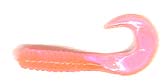 Action Bait 3" Curly Grubs 25pk Hot Pink, made by Action Baits - Action Bait 3" Curly Grubs 25pk Hot Pink, made by Action Baits -