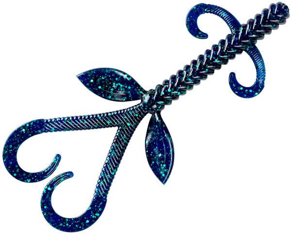 Yum F2 Yumpibian 6" 6ct Junebug, made by Yum Baits - Yum F2 Yumpibian 6" 6ct Junebug, made by Yum Baits -