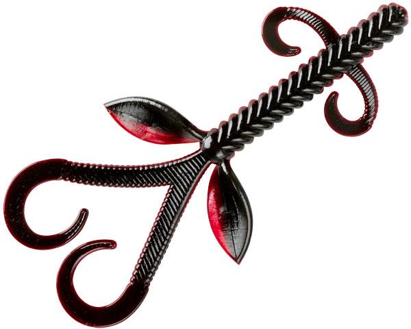 Yum F2 Yumpibian 6" 6ct Red Shad, made by Yum Baits - Yum F2 Yumpibian 6" 6ct Red Shad, made by Yum Baits -