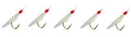 Eagle Claw Sabiki Rigs White/Glow Size 6, made by Eagle Claw - Eagle Claw Sabiki Rigs White/Glow Size 6, made by Eagle Claw -