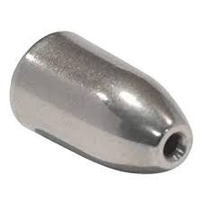Bullet Weight Tungsten Worm Sinker Natural 3/16oz 4ct, made by Bullet Weight Sinkers - Bullet Weight Tungsten Worm Sinker Natural 3/16oz 4ct, made by Bullet Weight Sinkers -