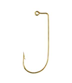 Eagle Claw Gold Jig Hook 100ct Size 3/0, made by Eagle Claw - Eagle Claw Gold Jig Hook 100ct Size 3/0, made by Eagle Claw -