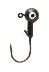 Eagle Claw Jig Head 3/8 10ct Black, made by Eagle Claw - Eagle Claw Jig Head 3/8 10ct Black, made by Eagle Claw -