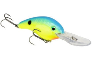 Strike King Series 5XD - 5/8oz Powder Blue Back Chartreuse, made by Strike King Baits - Strike King Series 5XD - 5/8oz Powder Blue Back Chartreuse, made by Strike King Baits -