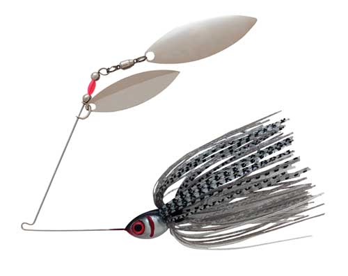 Booyah Blade 1/2 Tandem Silver Shiner, made by Booyah Baits - Booyah Blade 1/2 Tandem Silver Shiner, made by Booyah Baits -