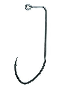 Eagle Claw Pro-V Jig Hook Platinum Black 100ct Size 1, made by Eagle Claw - Eagle Claw Pro-V Jig Hook Platinum Black 100ct Size 1, made by Eagle Claw -