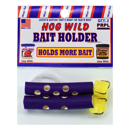 Magic Bait Bait Holder Tubes Purple 2ct, made by Magic Bait - Magic Bait Bait Holder Tubes Purple 2ct, made by Magic Bait -