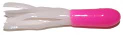 Big Bite Crappie Tubes 1.5" 10ct Pink/Pearl, made by Big Bite Baits - Big Bite Crappie Tubes 1.5" 10ct Pink/Pearl, made by Big Bite Baits -