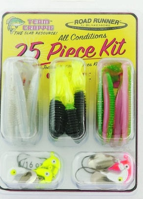 Blakemore Mr Crappie Kit 25pc 1/16-1/8oz, made by Blakemore - Blakemore Mr Crappie Kit 25pc 1/16-1/8oz, made by Blakemore -