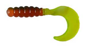 Big Bite Fat Grub 2" 10ct Crawdad, made by Big Bite Baits - Big Bite Fat Grub 2" 10ct Crawdad, made by Big Bite Baits -