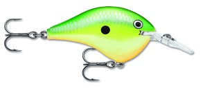 Rapala DT Series 3/8 2" Rasta, made by Rapala Baits - Rapala DT Series 3/8 2" Rasta, made by Rapala Baits -