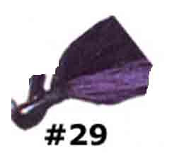 Arkie Rubber Jig 3/8 6/cd Black/Purple, made by Arkie Baits - Arkie Rubber Jig 3/8 6/cd Black/Purple, made by Arkie Baits -