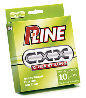 P-Line CXX-XTRA Moss Green 300yd 8lb, made by P-Line - P-Line CXX-XTRA Moss Green 300yd 8lb, made by P-Line -