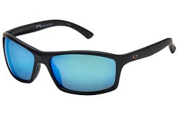 Strike King S11 Optics Brazos Matte Black-Blue Mirror, made by Strike King Lure Company - Strike King S11 Optics Brazos Matte Black-Blue Mirror, made by Strike King Lure Company -