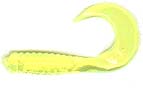 Action Bait 3" Curly Grubs 25pk Chartreuse, made by Action Baits - Action Bait 3" Curly Grubs 25pk Chartreuse, made by Action Baits -