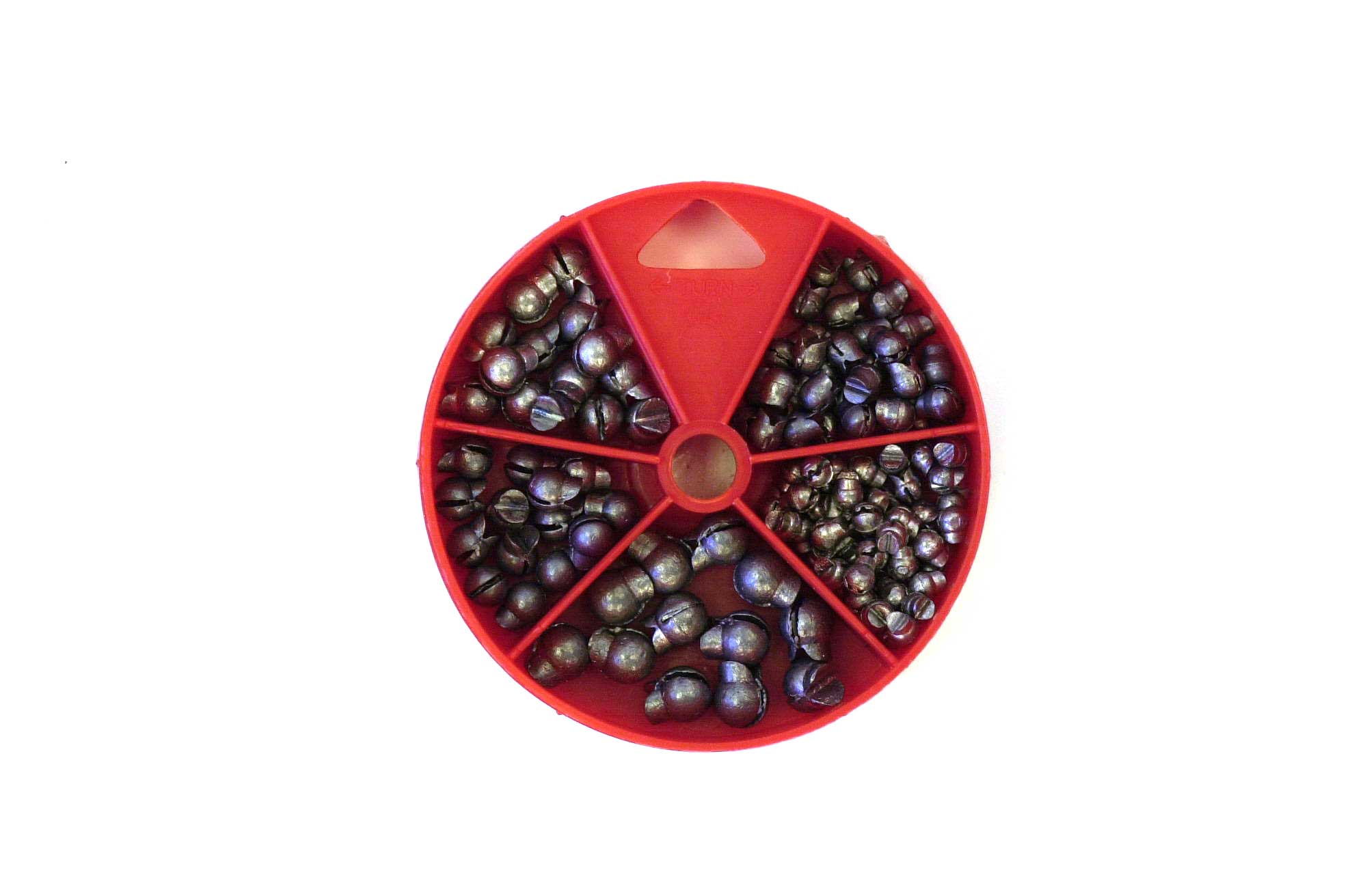 Eagle Claw Sinker Assortment Removeable Split Shot 124pc, made by Eagle Claw - Eagle Claw Sinker Assortment Removeable Split Shot 124pc, made by Eagle Claw -