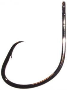 Daiichi Circle Wide Hook Offset Black Nickel Size 1 8ct, made by Daiichi Hooks - Daiichi Circle Wide Hook Offset Black Nickel Size 1 8ct, made by Daiichi Hooks -