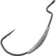 Eagle Claw Weighted Black Worm Hook 1/8oz 5ct Size 2/0, made by Eagle Claw - Eagle Claw Weighted Black Worm Hook 1/8oz 5ct Size 2/0, made by Eagle Claw -
