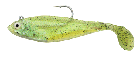 Storm WildEye Swim Shad 4" Chartreuse, made by Storm Baits - Storm WildEye Swim Shad 4" Chartreuse, made by Storm Baits -