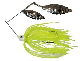 Strikezone Master Blaster 3/8 Chartr-Gld, made by Strikezone Baits - Strikezone Master Blaster 3/8 Chartr-Gld, made by Strikezone Baits -