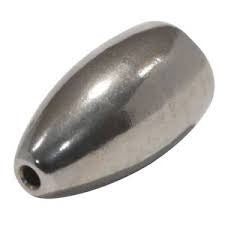 Bullet Weight Tungsten Flipping Sinker Natural 11/4oz 1ct, made by Bullet Weight Sinkers - Bullet Weight Tungsten Flipping Sinker Natural 11/4oz 1ct, made by Bullet Weight Sinkers -