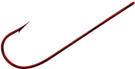 Tru Turn Aberdeen Hook Red Size 6 7ct, made by Tru Turn Hooks - Tru Turn Aberdeen Hook Red Size 6 7ct, made by Tru Turn Hooks -