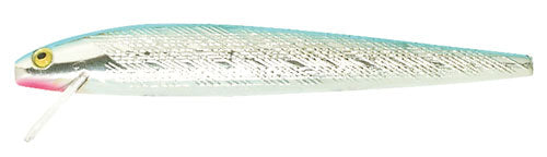 Rebel Jointed Minnow 4.5" Silver/Blue, made by Rebel Baits -