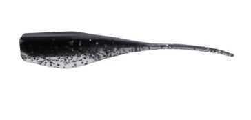 Big Bite Crappie Minnr 2" 10ct Black Sparkle, made by Big Bite Baits - Big Bite Crappie Minnr 2" 10ct Black Sparkle, made by Big Bite Baits -