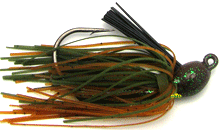 Strike King Bitsy Flip 1/4oz Green Craw, made by Strike King Baits - Strike King Bitsy Flip 1/4oz Green Craw, made by Strike King Baits -