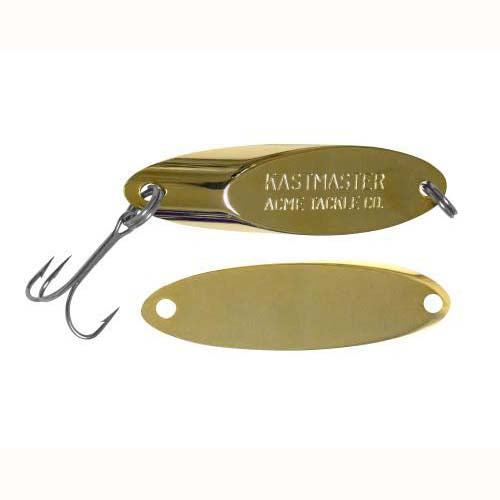 Acme Kastmaster Spoon 1/2oz Gold, made by Acme Baits - Acme Kastmaster Spoon 1/2oz Gold, made by Acme Baits -