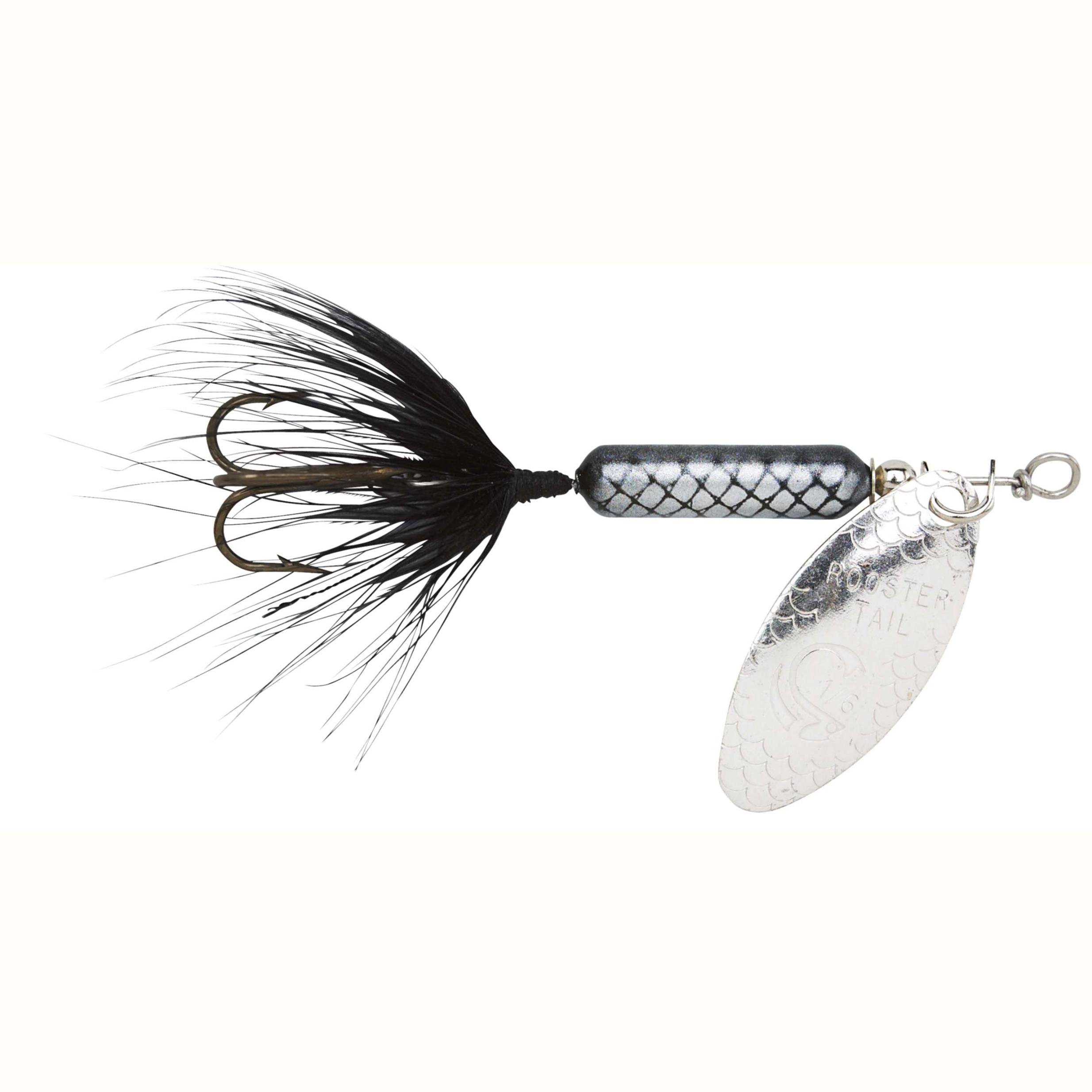 Yakima Rooster Tail 1/6 Black, made by Rooster Tail Baits - Yakima Rooster Tail 1/6 Black, made by Rooster Tail Baits -