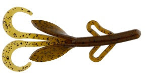 Zoom Brush Hog 4.5" Midsize Green Pumpkin 10pk, made by Zoom Baits - Zoom Brush Hog 4.5" Midsize Green Pumpkin 10pk, made by Zoom Baits -
