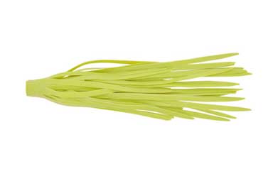 H&H Rubber Skirts Large 3ct Chartreuse, made by H & H Baits - H&H Rubber Skirts Large 3ct Chartreuse, made by H & H Baits -