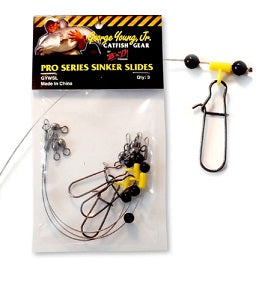 BnM Catfish Gear Pro Series Sinker Slides, made by B & M Poles - BnM Catfish Gear Pro Series Sinker Slides, made by B & M Poles -