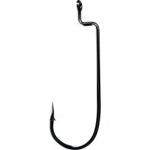 Eagle Claw Trokar HD Worm Hook Black 5ct Size 5/0, made by Eagle Claw - Eagle Claw Trokar HD Worm Hook Black 5ct Size 5/0, made by Eagle Claw -