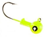 Eagle Claw Ball Jig Head 1/16 10ct Chartreuse, made by Eagle Claw - Eagle Claw Ball Jig Head 1/16 10ct Chartreuse, made by Eagle Claw -